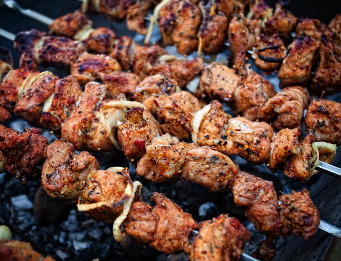 Schaschlik nach russischer Art