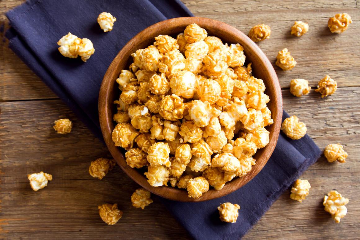 Caramell-Popcorn