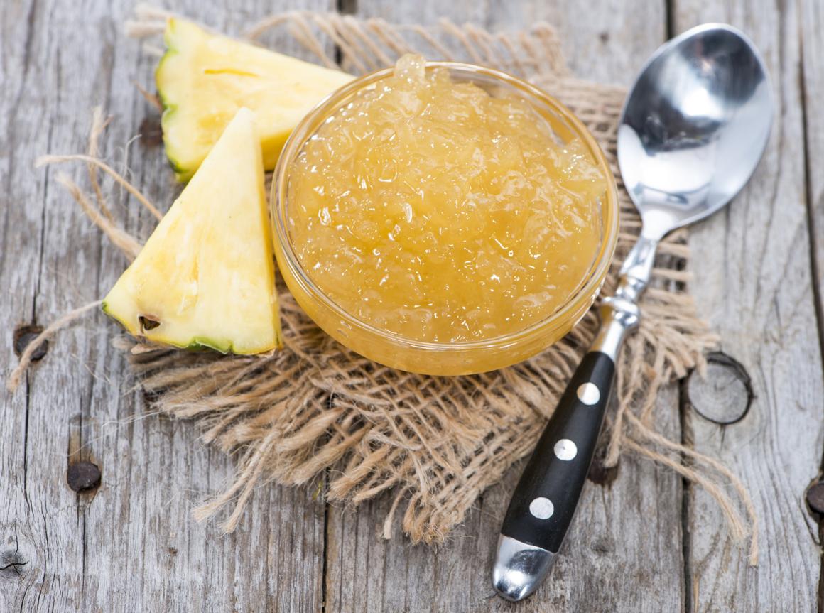 Ananasmarmelade mit Ingwergeschmack - Rezept