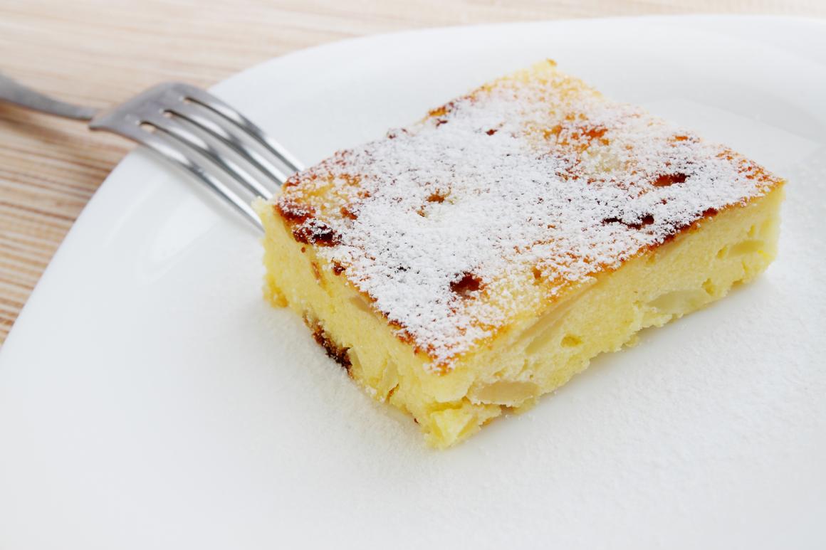 Köstlicher Quarkauflauf mit Rosinen