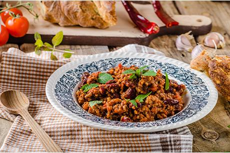 Chili con carne traditionell