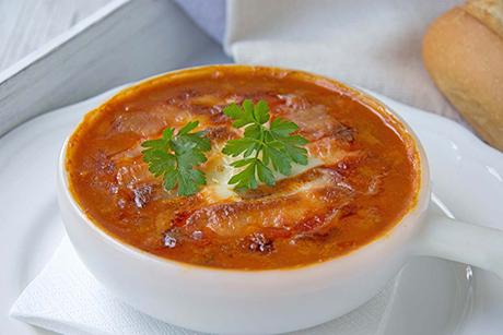 Chili con Carne überbacken