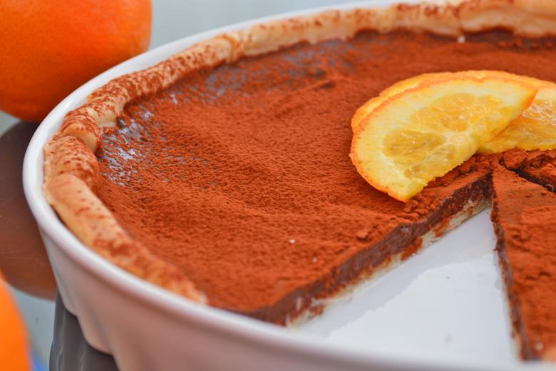 Schoko-Orangen Tarte