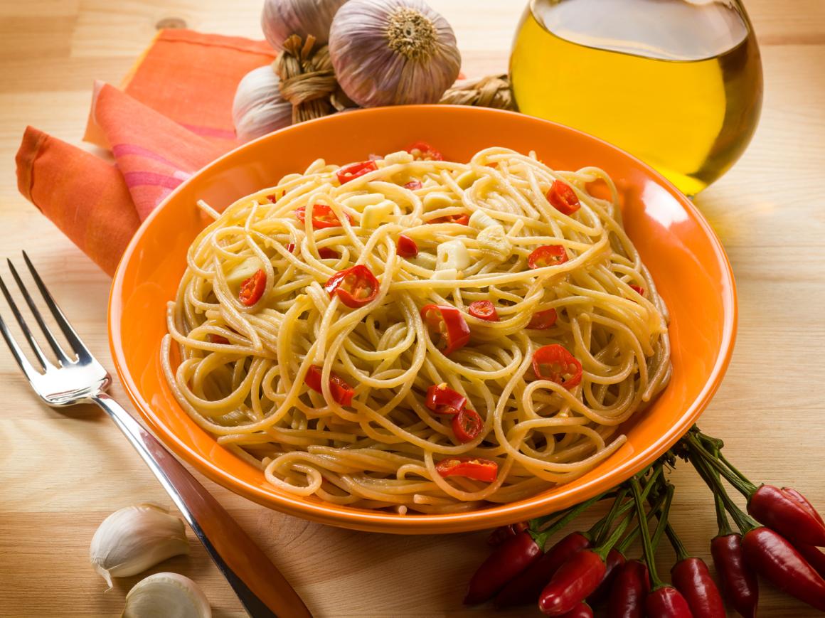 Spaghetti aglio e olio