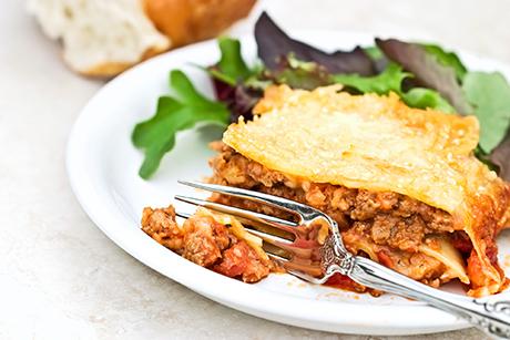 Lasagne mit Hackfleisch