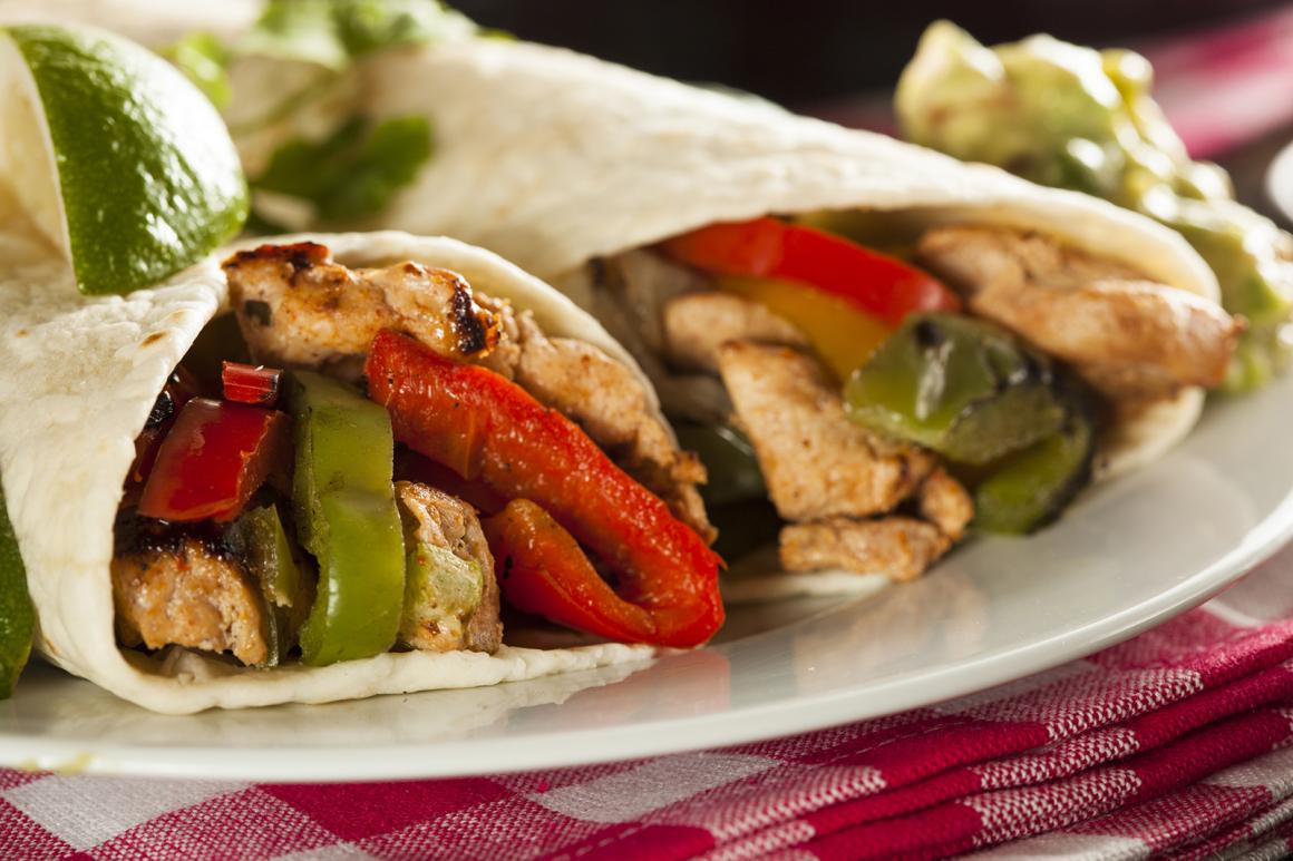 Fajitas mit Poulet