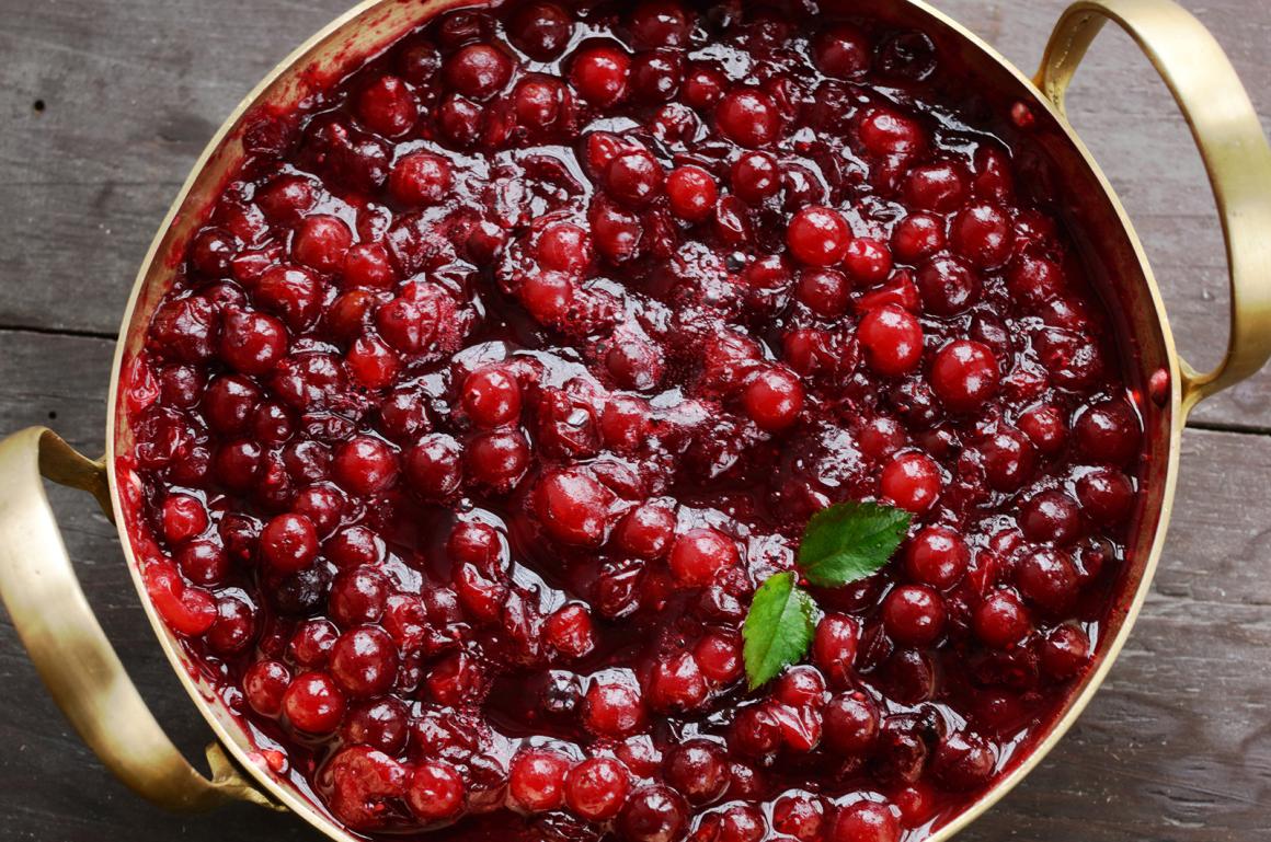 Kompott aus Moosbeeren
