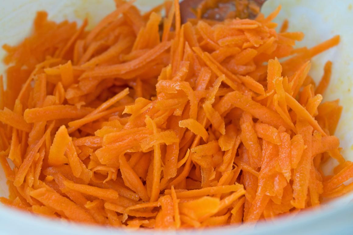 Einfacher Rüeblisalat