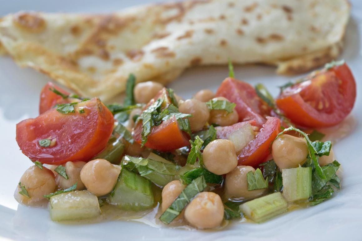 Kapern-Bärlauch-Vinaigrette