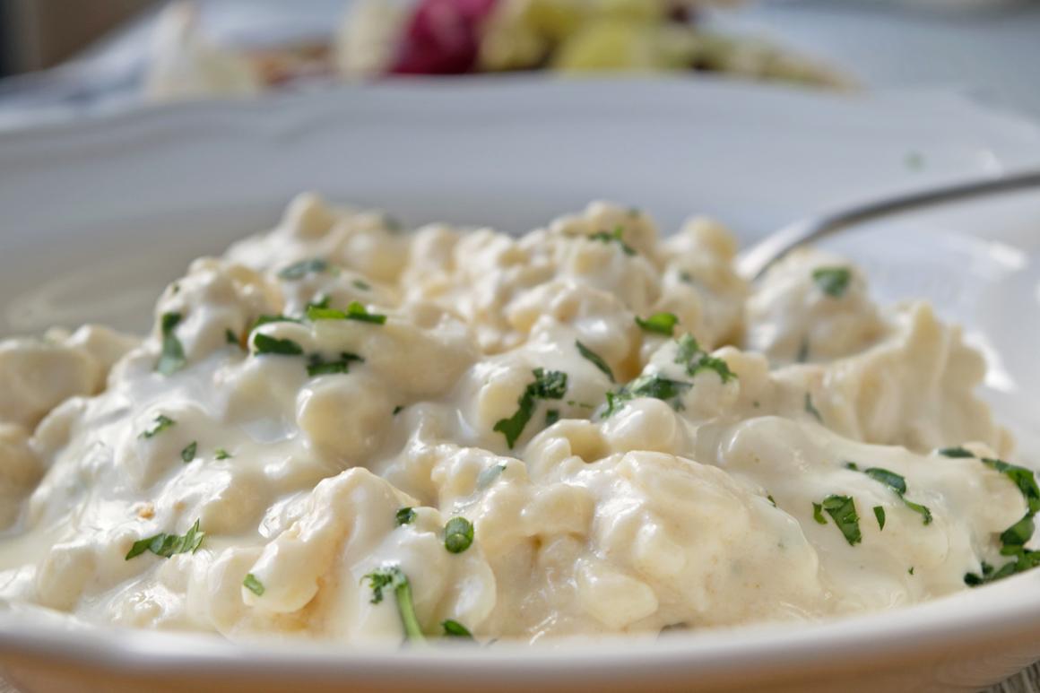 Spätzli mit Käsesauce