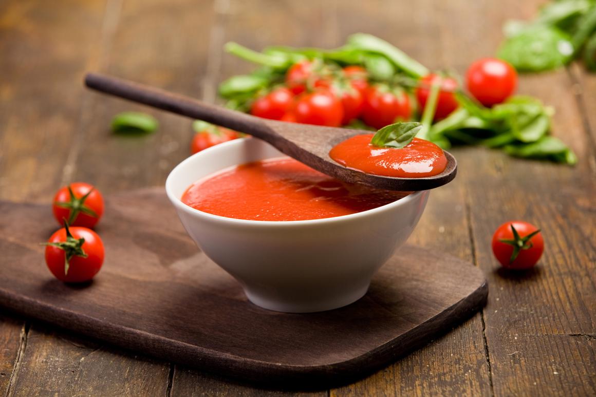 einfache Tomatensuppe