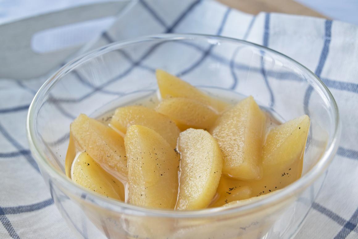 Birnenkompott mit Stevia