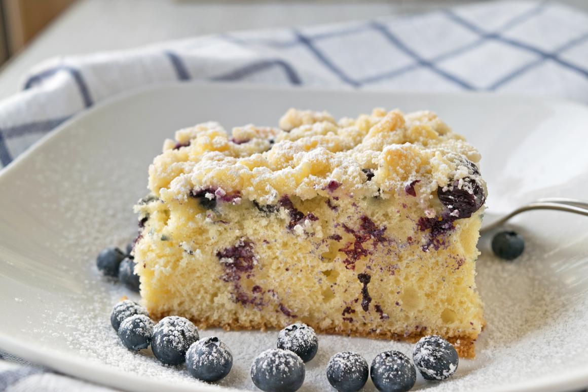Blaubeer-Streuselkuchen