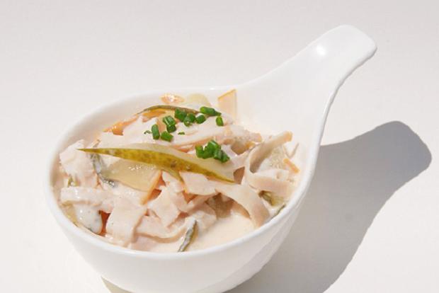 Leichter Schinkensalat