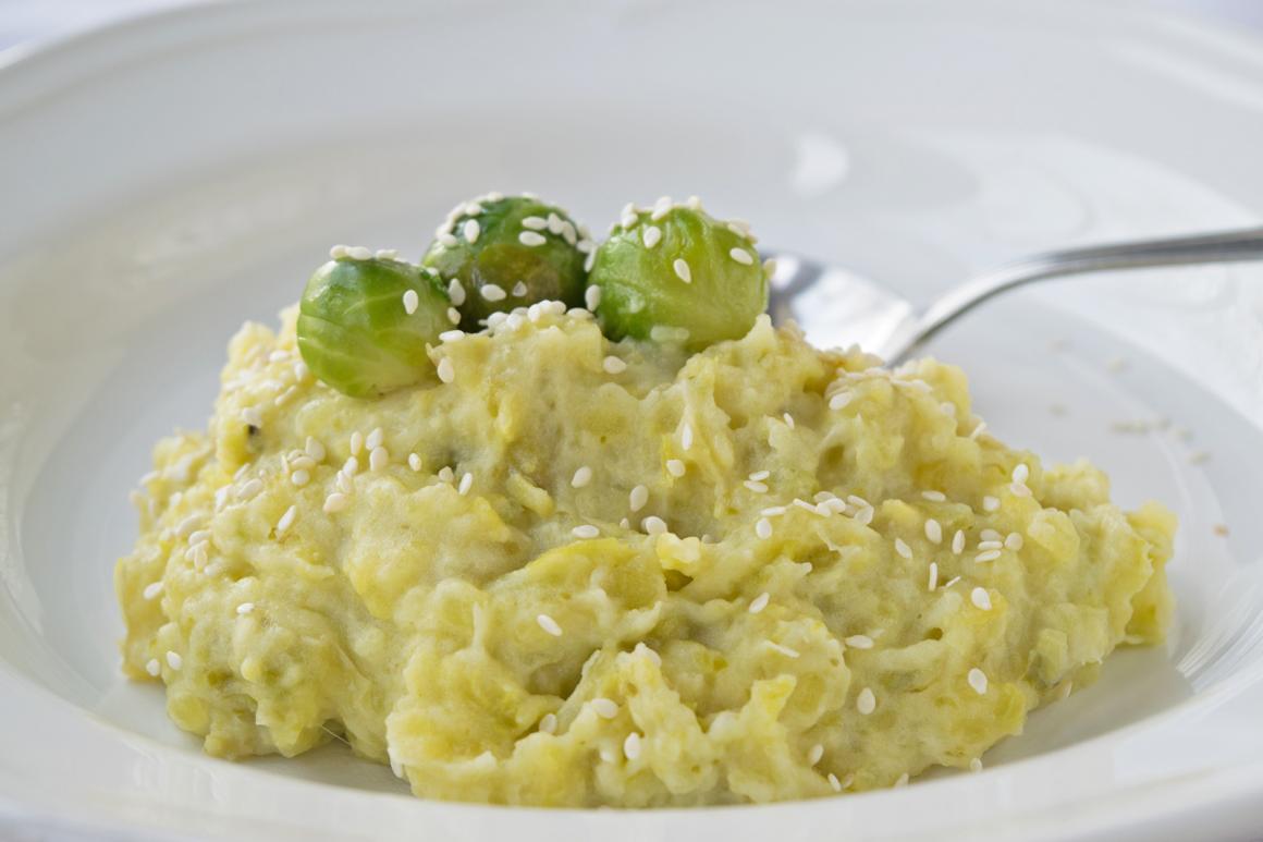 Rosenkohl-Kartoffelstock