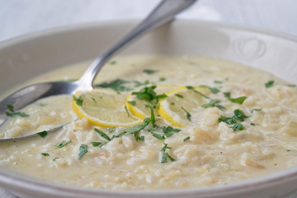Zitronensuppe