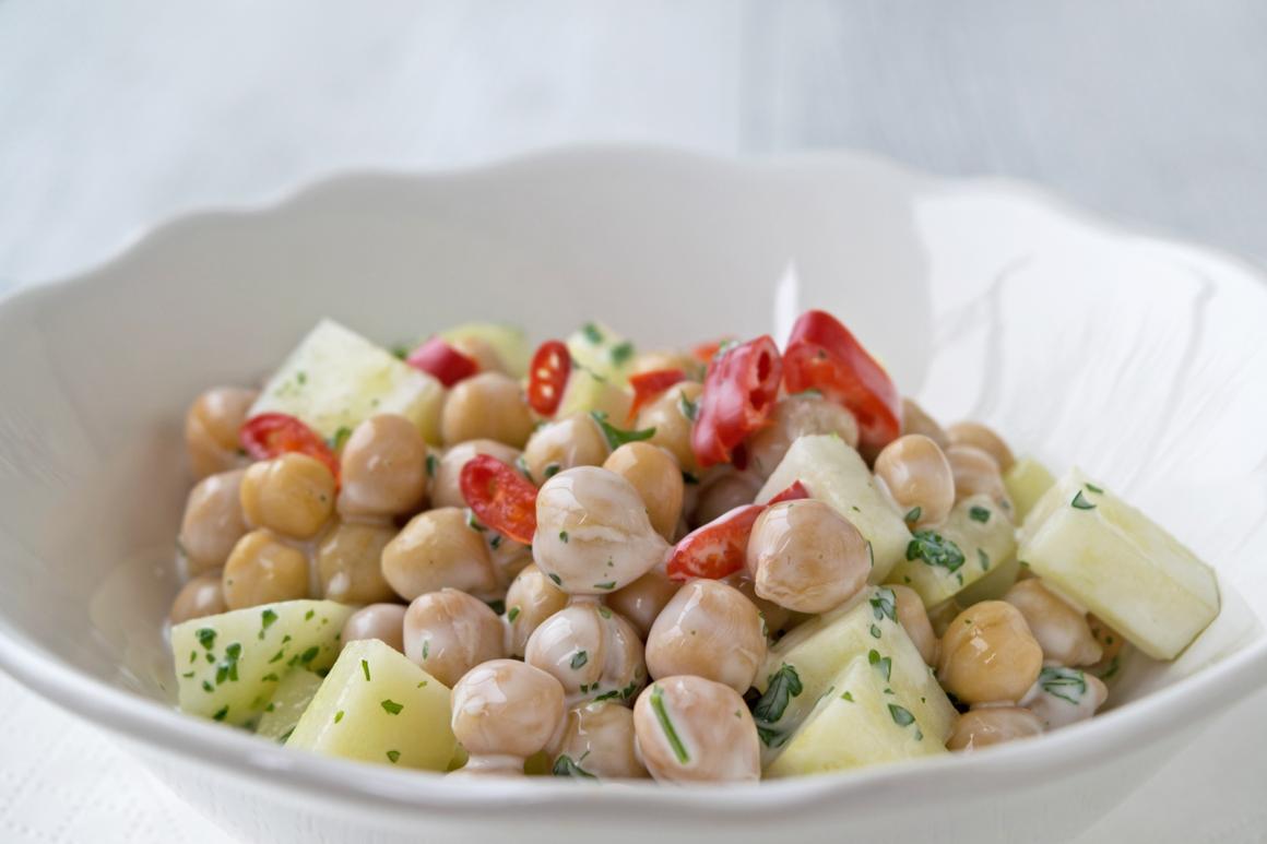 Kichererbsen Salat