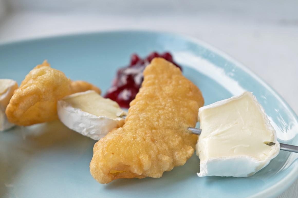 Birne-Roquefort-Spiessli