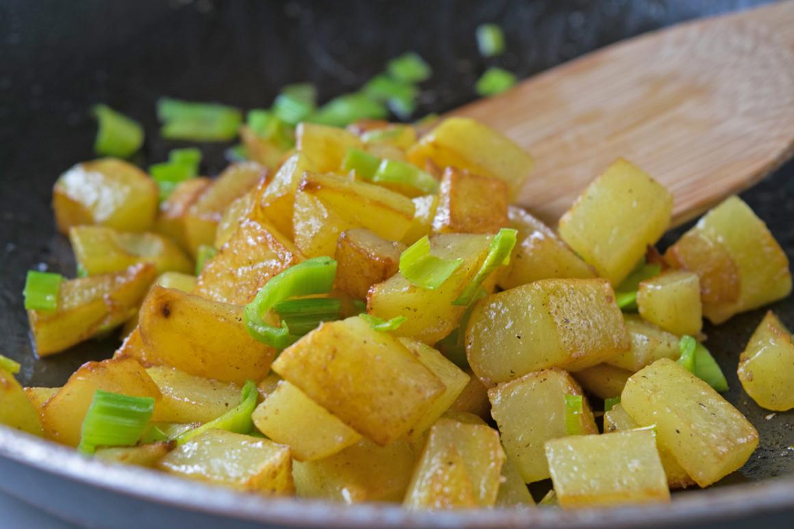 Kartoffel-Lauch-Pfanne - Rezept