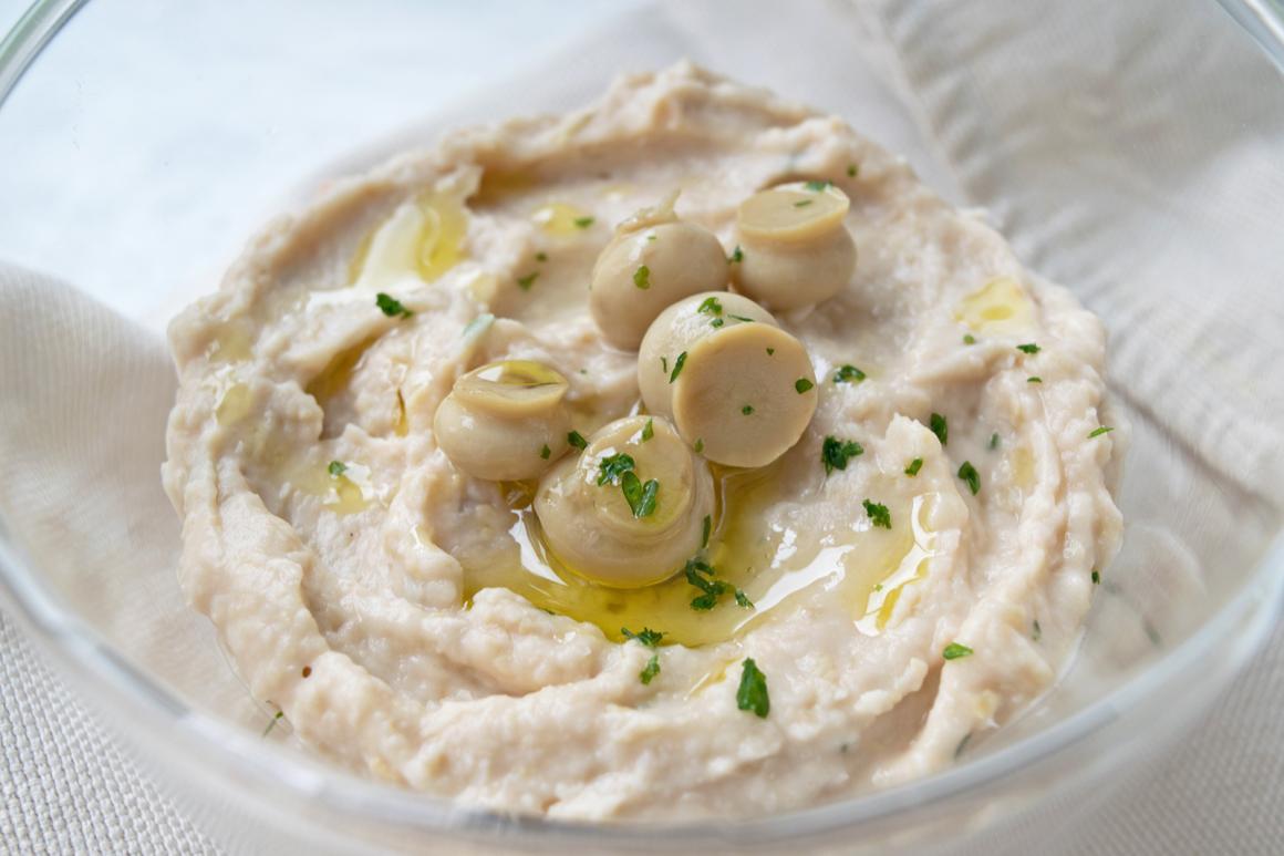 Kichererbsen-Champignon-Dip
