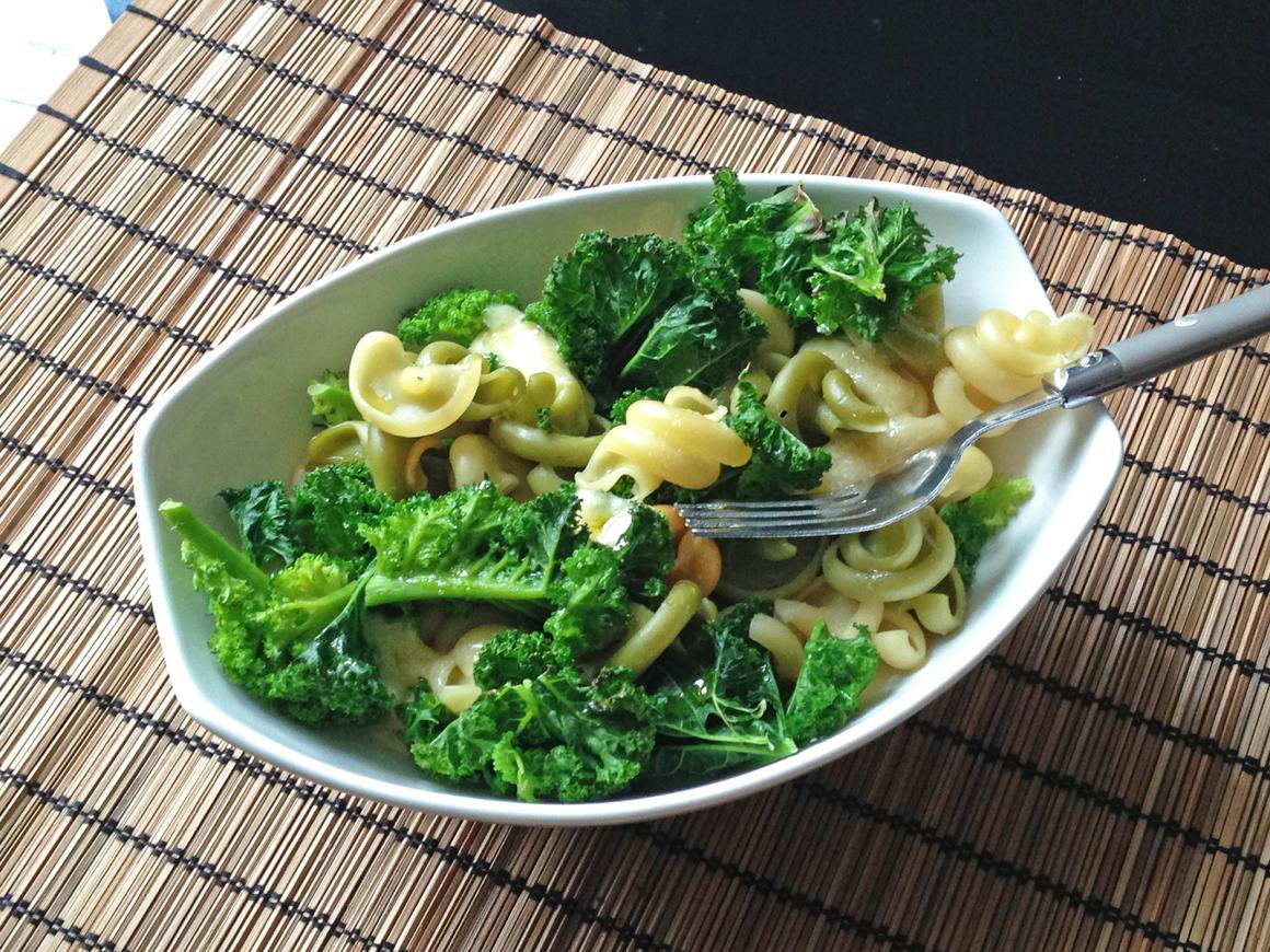 Federkohl-Pasta