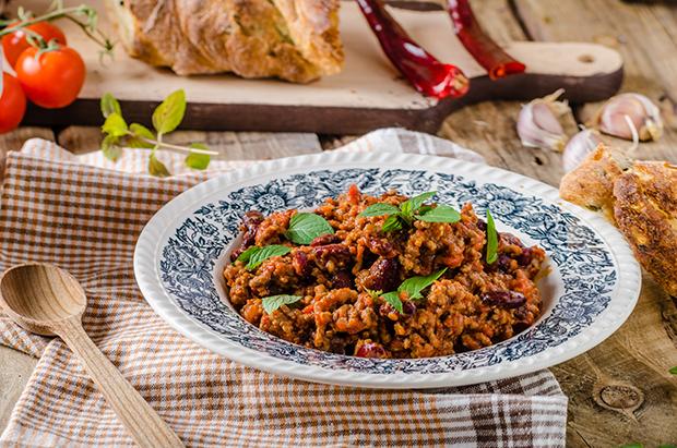 Chili con carne traditionell