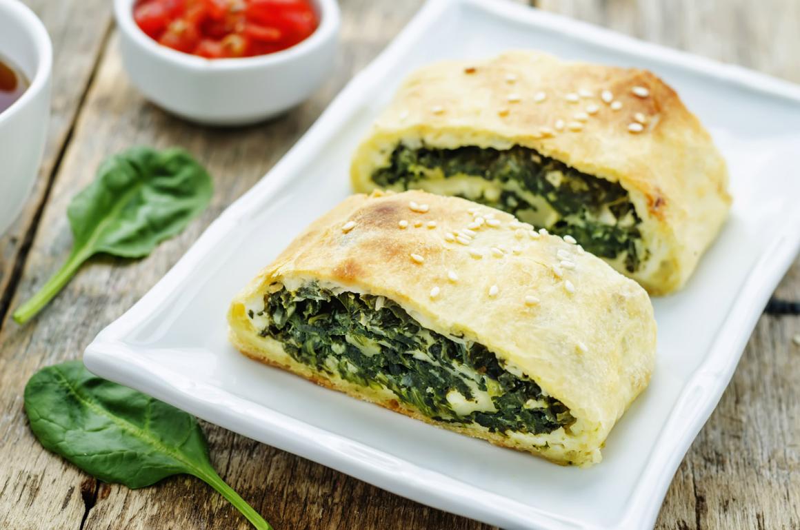 Spinatstrudel