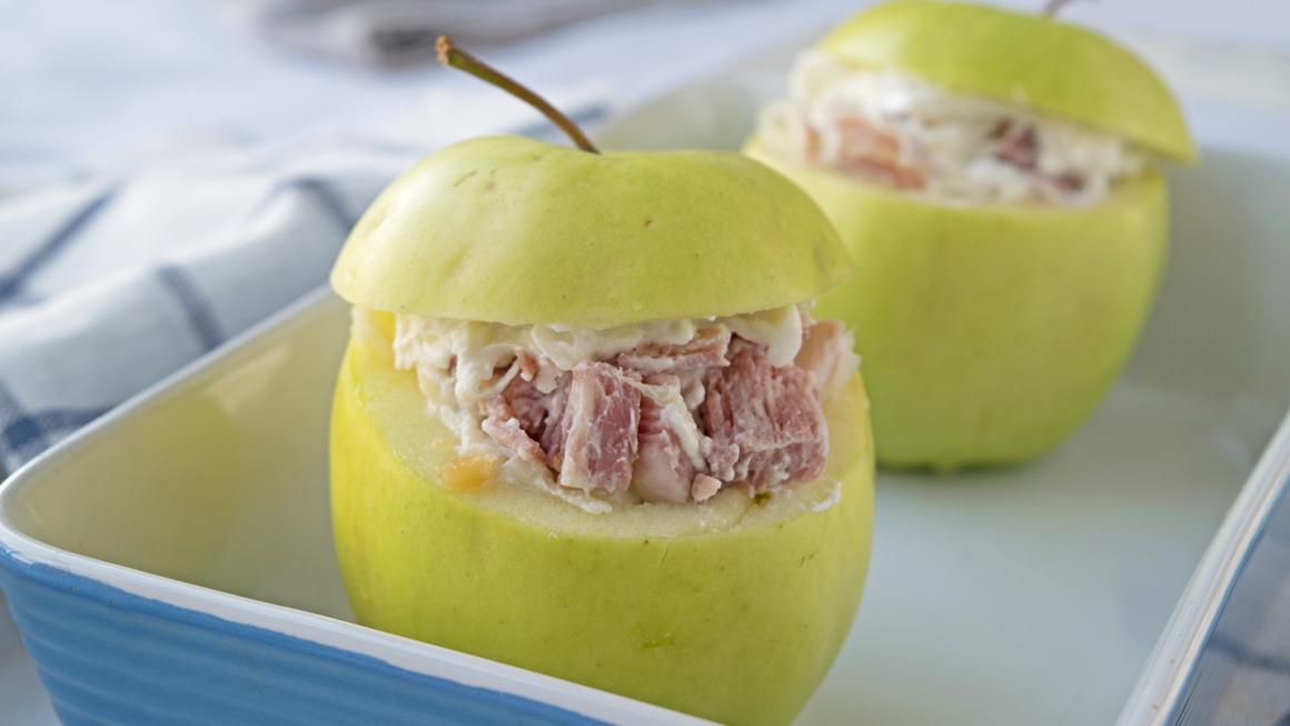 Herzhafte Bratäpfel - Rezept