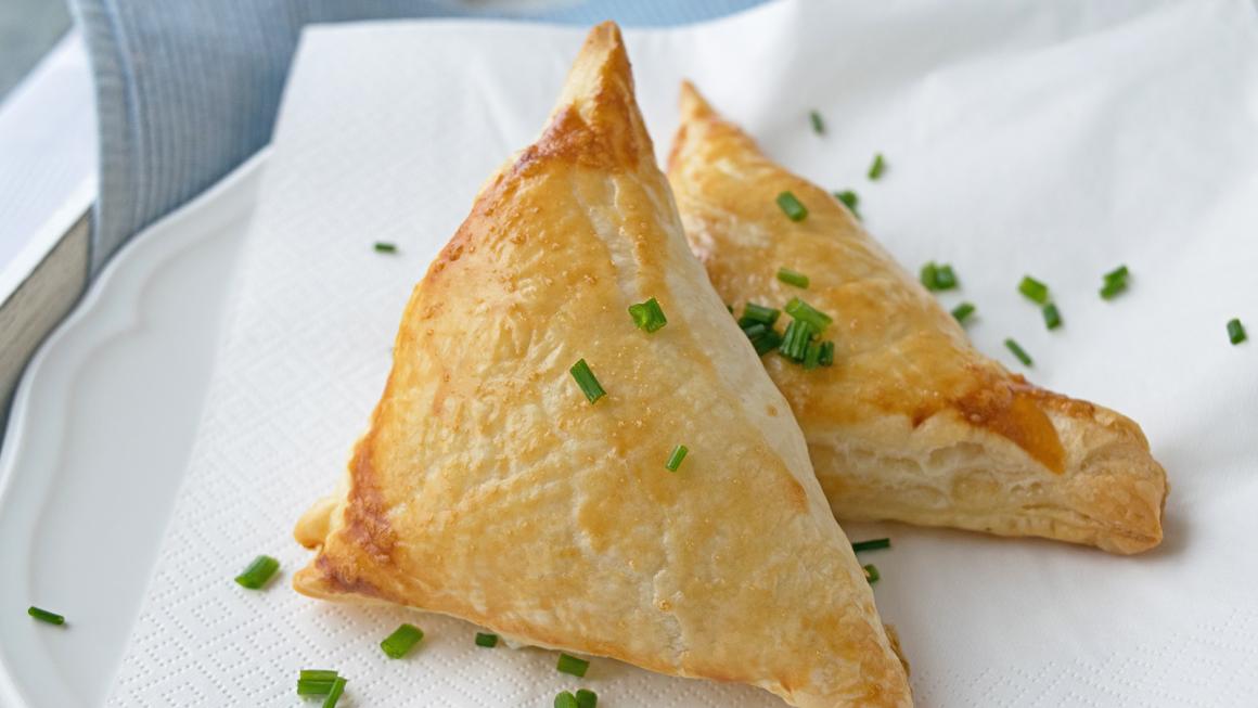 Käse-Schinken Päckchen - Rezept