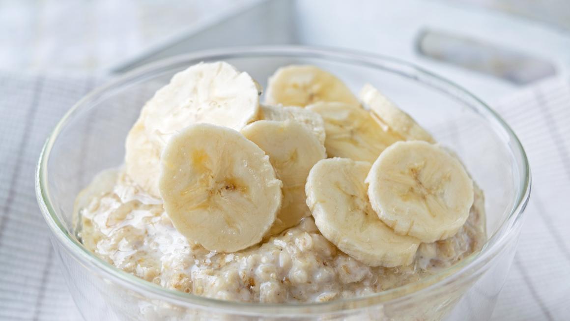 Porridge mit Banane