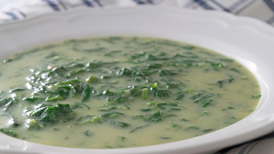 Spinatsuppe
