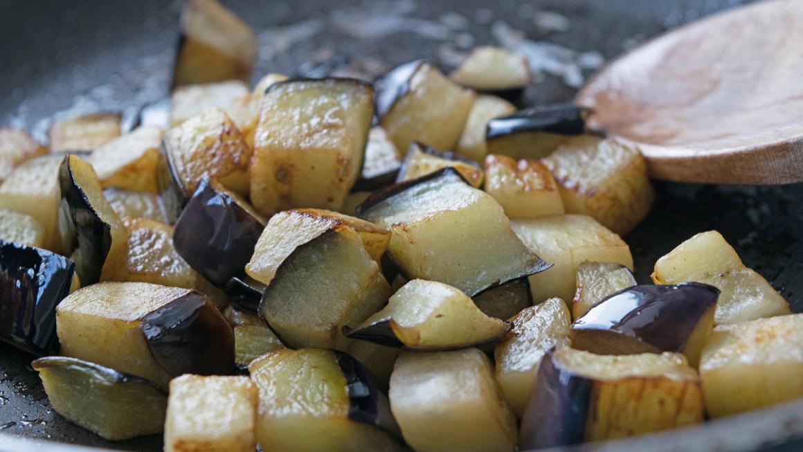Würzige Balsamico-Aubergine