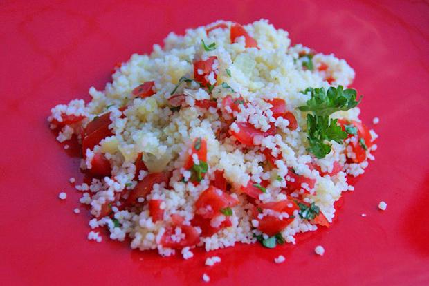 Couscous mit Tomaten