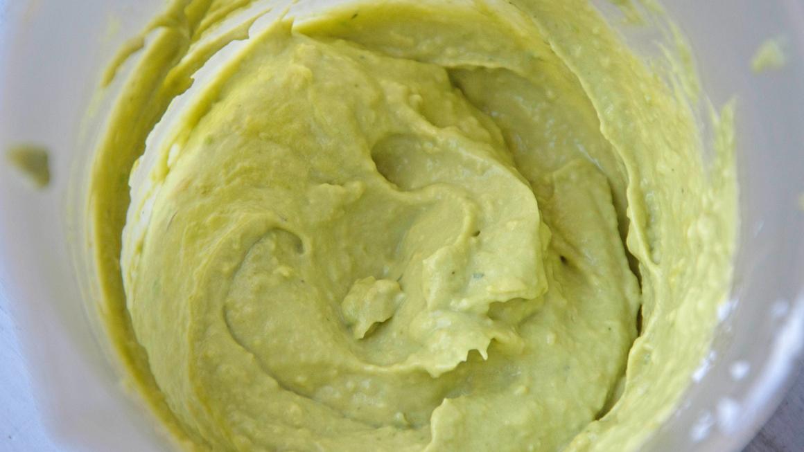 Crema de aguacates