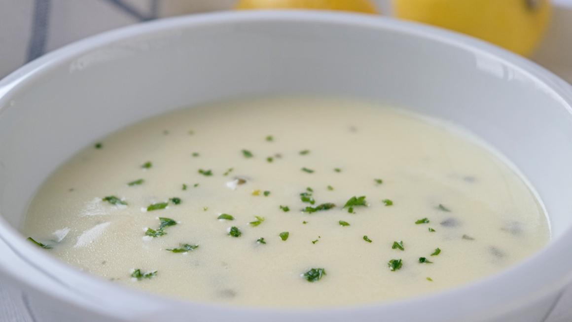 Zitronen-Lauch-Suppe