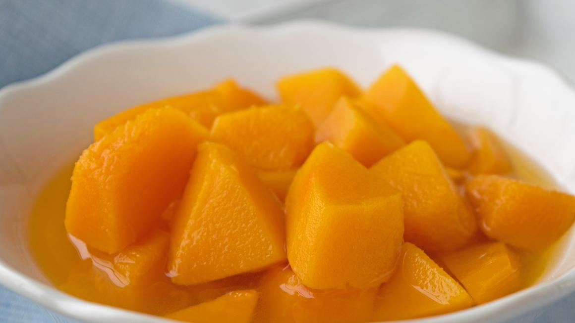 Butternut Kürbis  Kompott