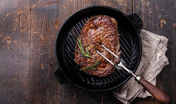 Rindshuftplätzli in einer pikanten Marinade