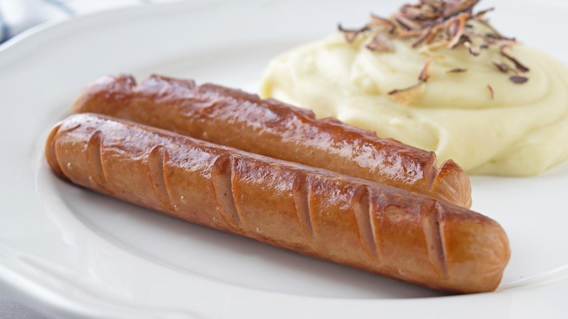 Knusprige Grillwürste