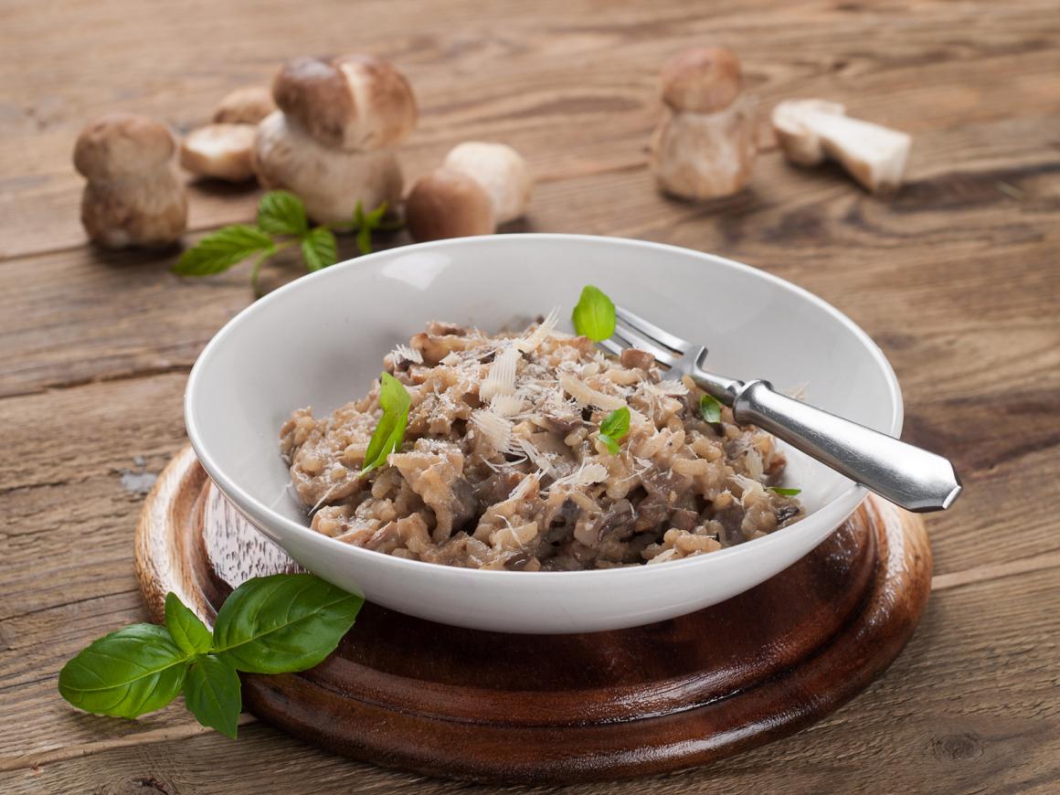 Pilzrisotto