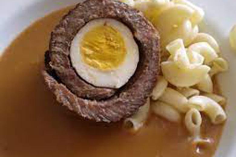Rindsplätzli mit Eiern