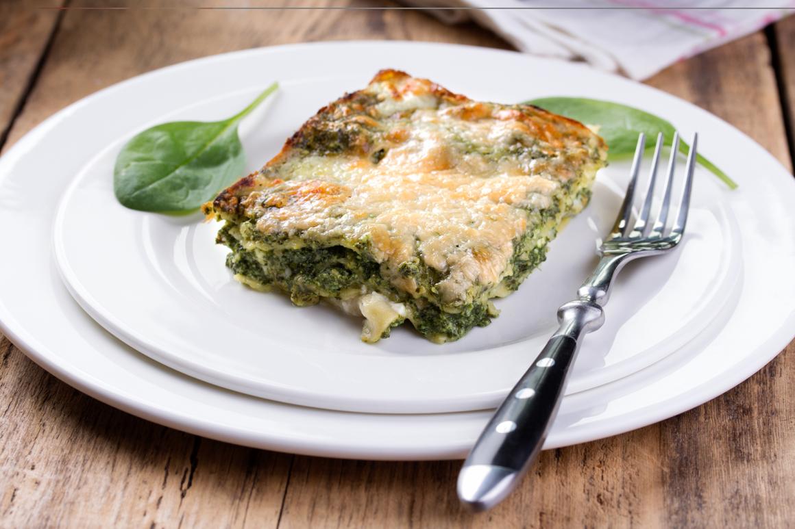 Spinatlasagne