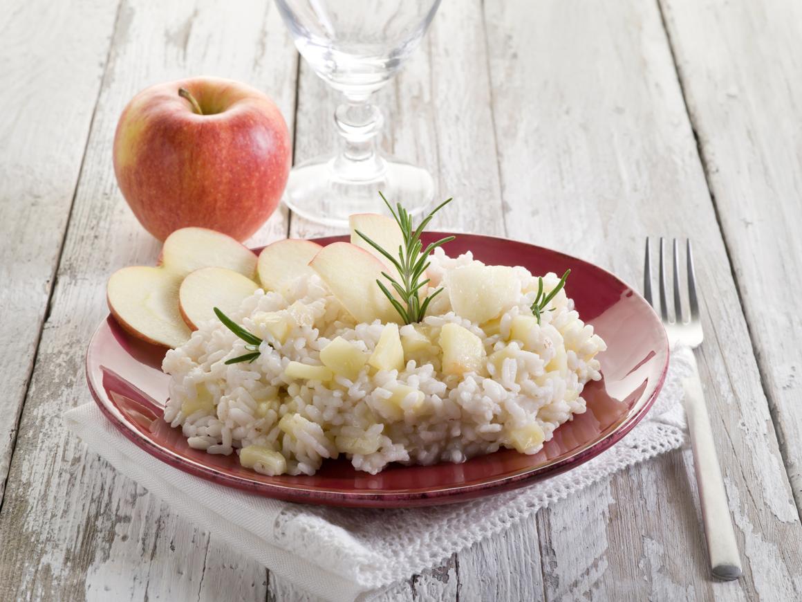 Apfelrisotto