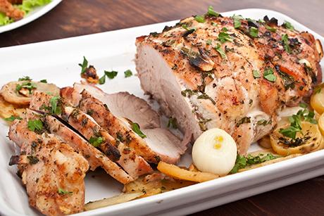 Klassischer Schweinebraten
