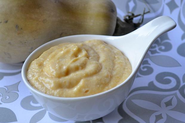 Griess mit Kürbis
