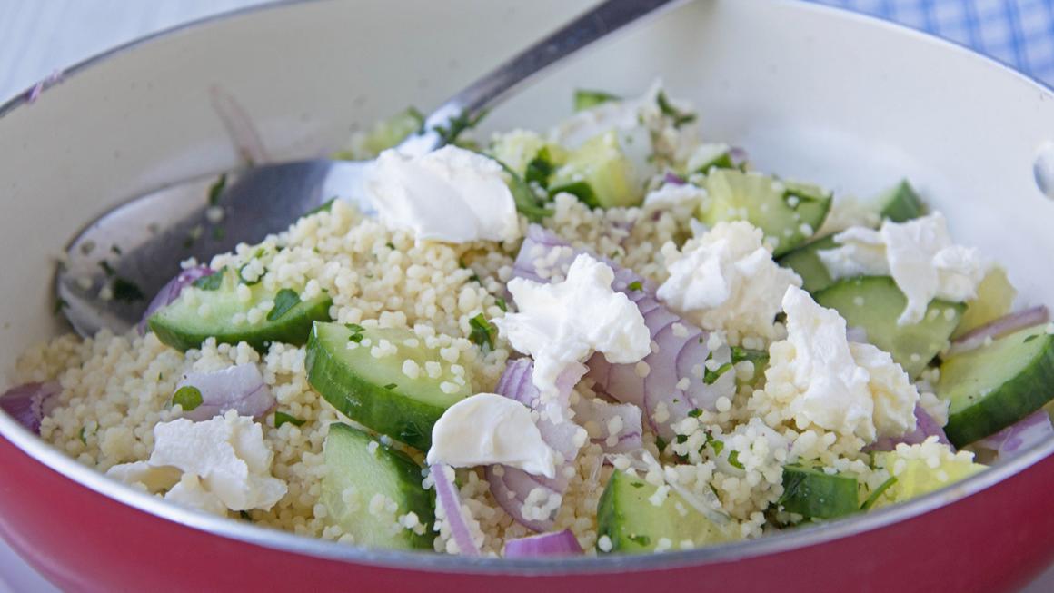 Couscous-Gurken-Salat