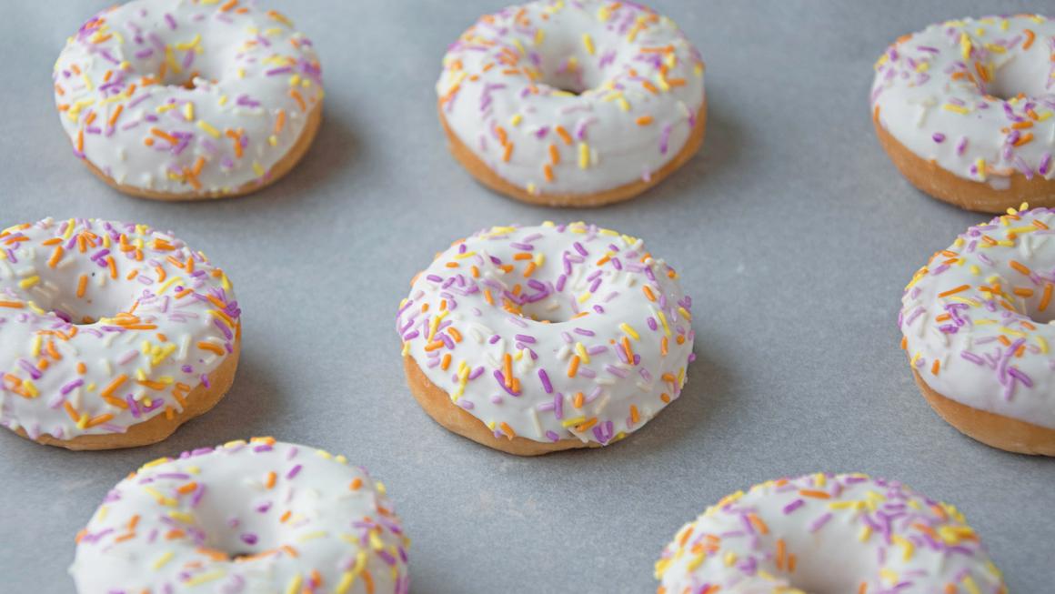 Donuts für Backform