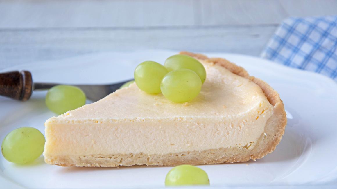 Zitroniger Cheesecake