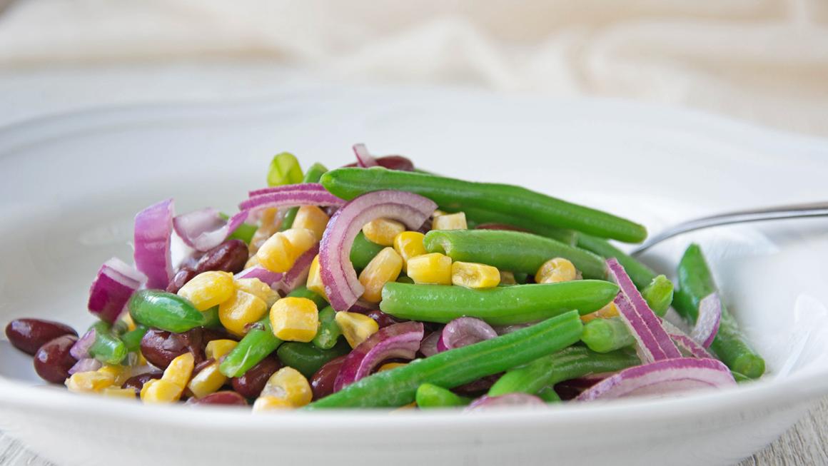 Bohnen-Mais-Salat