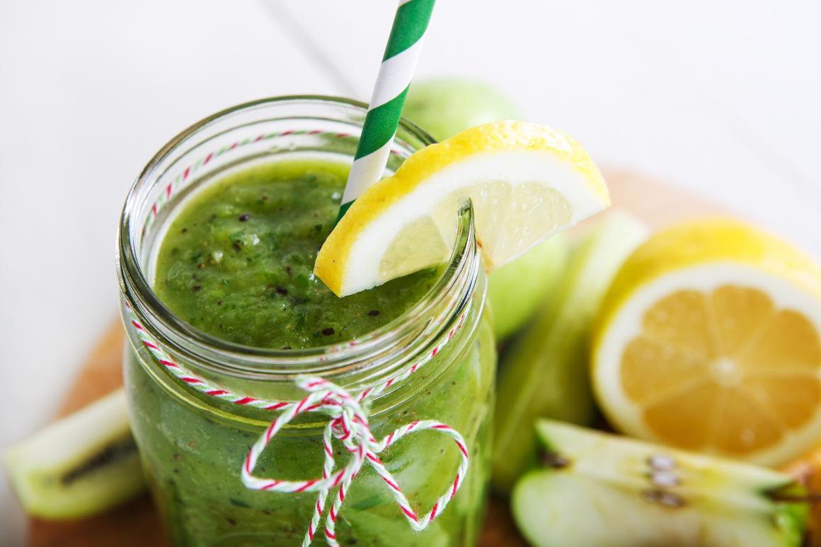 Smoothie mit Grünkohl