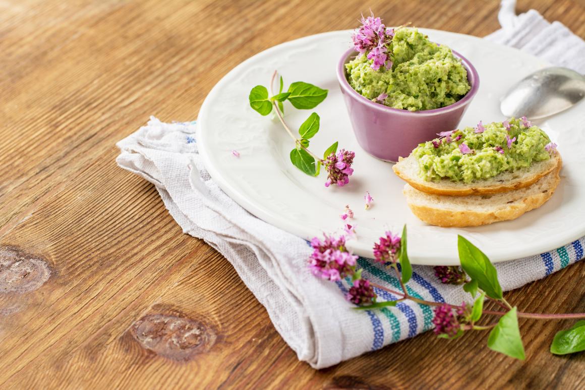 Energie Salatdressing Wildkräuter